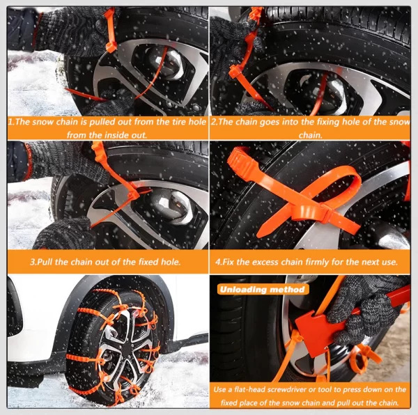 Types of Anti Skid Chain for Cars