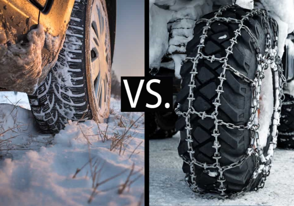 Replace Car Snow Chains