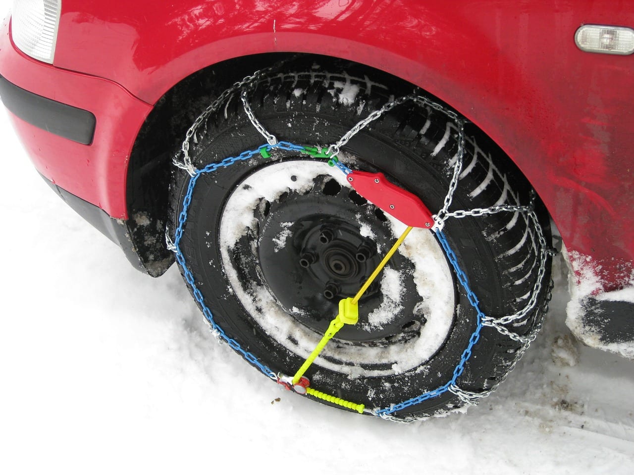 Replace Car Snow Chains